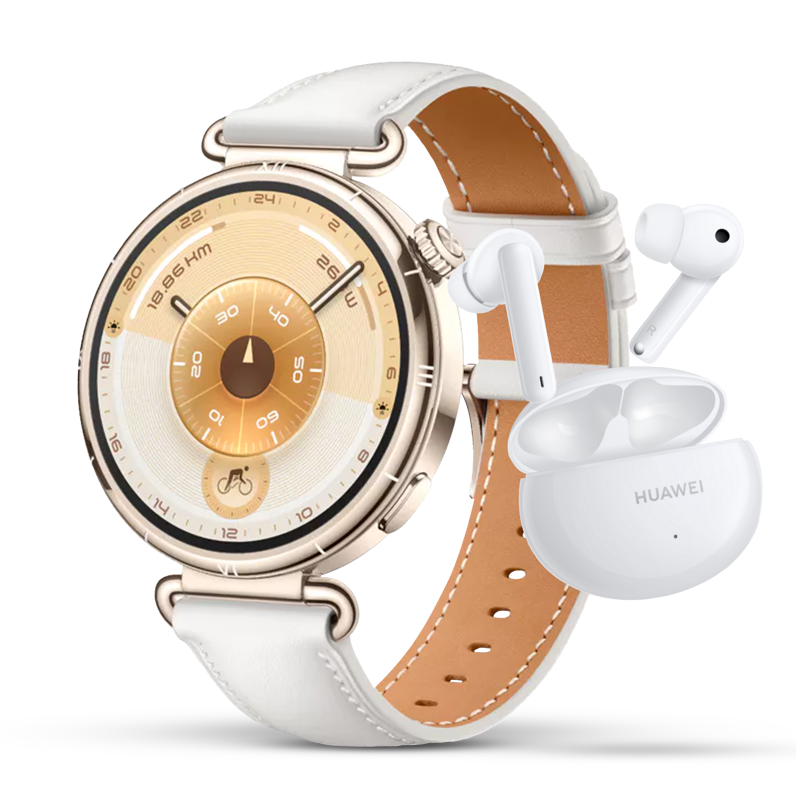 Huawei Watch GT6 41mm White + FreeBuds 5i Ceramic White GRATIS